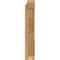 Ekena Millwork Traditional Slat Rough Sawn Outlooker, Western Red Cedar, 6"W x 34"D x 34"H OUT06X34X34TRA06RWR - alternate 2